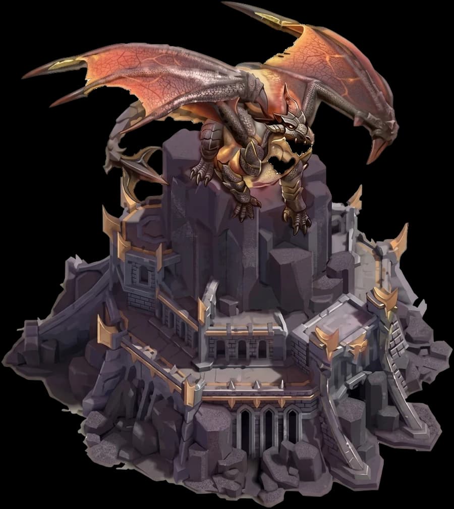 The Palace and its dragon